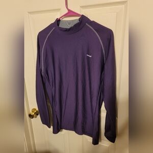 Hind Men's Purple Long Sleeve Performance Top